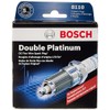Bosch 8110 - Bujía de platino doble (3 veces más