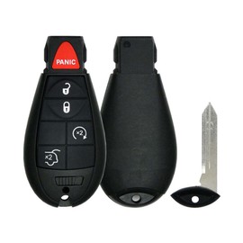 Lot of 1x New Replacement Proximity Keyless Entry Remote Key Fob Fobik Compatible with & Fit for Jeep