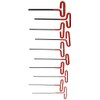 ATE Pro. USA 83342 Wrench, Hex Key, Dipped T-Handle, Metric,