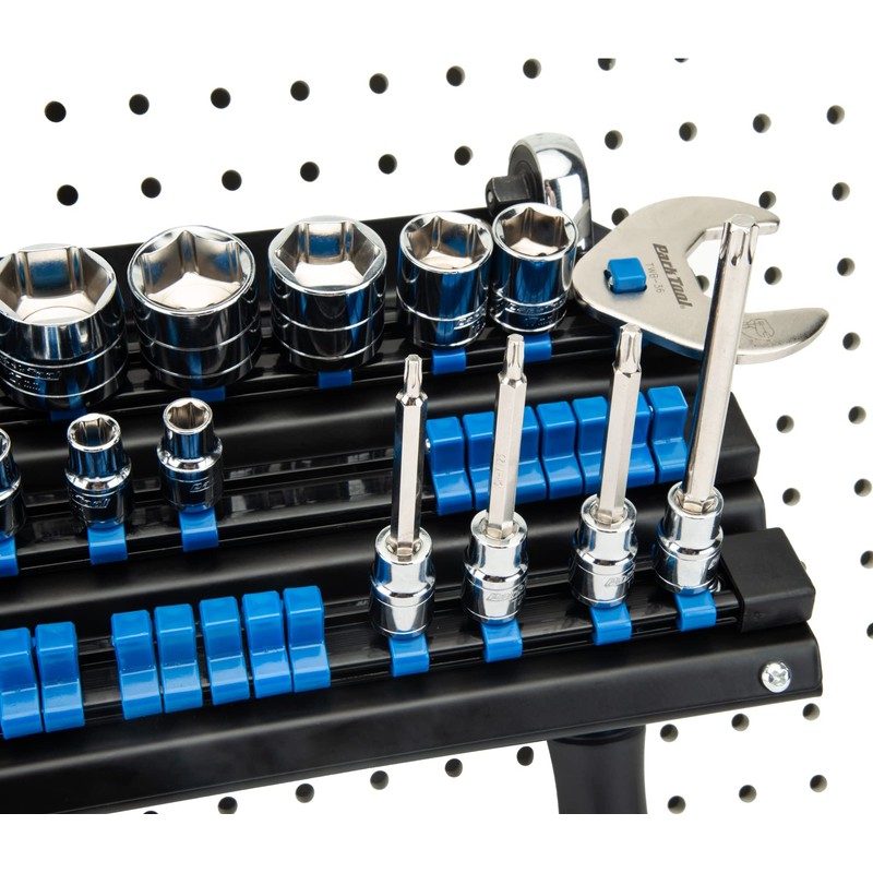 Park Tool JH-3 Wall-Mounted Socket Bit and Torque Tool Organizer