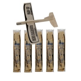 GRANITE MOUNTAIN PRODUCTS Balsa Wood and Styrofoam Airplane Toys Set | 6 Balsa Glider Kits and 6 Foam Model Toy Airplane Kits | 12 Total Planes | Classic Toys Perfect for Party Favors, Parties, BBQ's