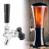 Stainless Steel Beer Keg Tap Faucet with Ball Lock Disconnect