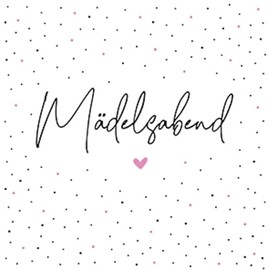 20 Napkins Girls' Evening Napkins White Girls' Party Table Decoration Decoupage Decoupage 33 x 33 cm