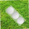 BESPORTBLE 4pcs Transparent Golf Ball Display Case Clear Storage Box