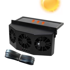 Car Window Exhaust Fan - Quiet Automotive Exhaust Fan,Multifunctional Exhaust Fans for Removes Odors, Car Window Fan for Prevents Fog Accumulation