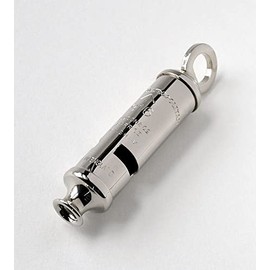 Acme 15-IOW 1916 Infantry Officers Whistle in Nickel Plated Brass
