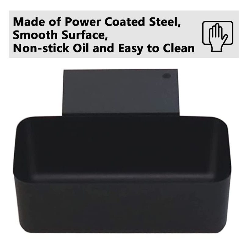 lsshao Grease Catcher Grease Drip Pan/Cup for Blackstone Griddle Accessories