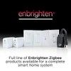 Enbrighten Zigbee - Interruptor de luz inteligente, QuickFit y SimpleWire,