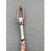 NELIDAS SOUTHERN IMPORTS CHARRO SADDLE HORSE QUIRT. CHICOTE DE CUERO