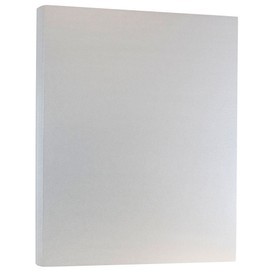JAM PAPER Metallic 110lb Cardstock - 8.5 x 11 Coverstock - 298 gsm - Silver Stardream Metallic - 50 Sheets/Pack