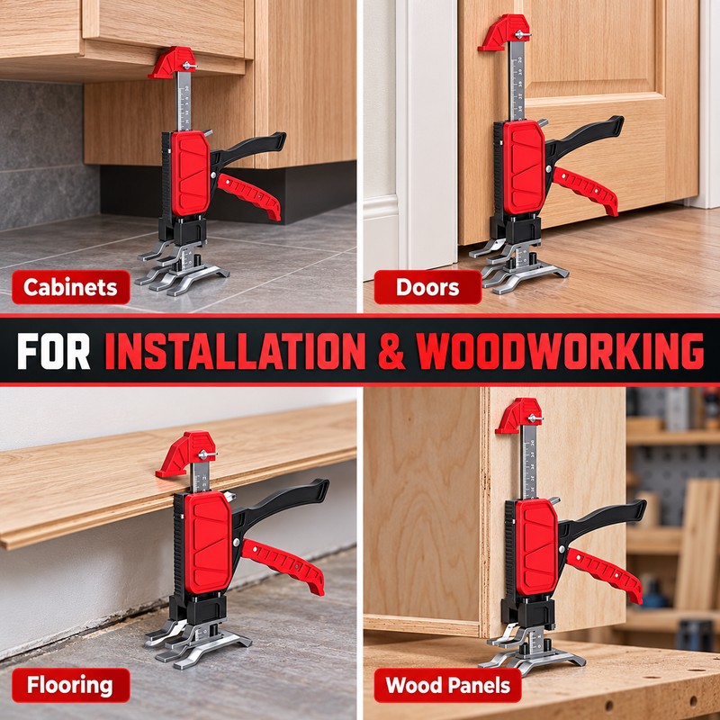 Hand Lifting Jack for Installation – Adjustable Labor-Saving Lifter for
