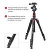 BONFOTO B690A Camera Tripod for Travel,Lightweight Aluminum Portable DSLR Tripod