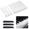 Jiayouy 88 Key Piano Keytops Plastic Piano Key Tops Replacement