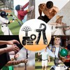 Shengsenfu Adjustable Hand Grip Strengthener Kit 7Piece Grip Strength Trainer