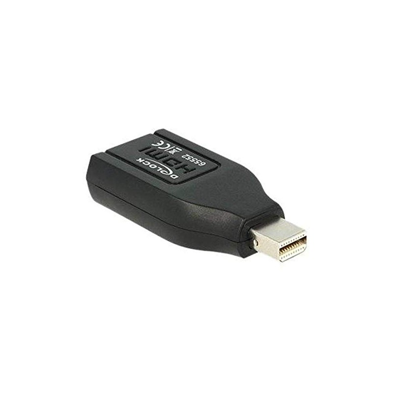 DeLock Adapter Mini Displayport 1.Stecker > HDMI Buchse Black