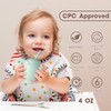Cuddle Campus 100% Silicone Baby Training Cup, Shatterproof Toddler Sippy