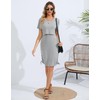 Sosolism 4 in 1 Women's Maternity Nursing Dress for Breastfeeding