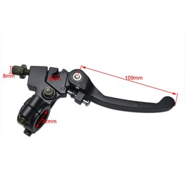 ICONSPORTSS Clutch Brake Lever for 22mm 7/8 inch Handlebar 110cc 125cc 140cc 150cc TTR CRF KLX SSR Apollo 125 Pit Dirt Bike Taotao Coolster Motorcycle CRF50 CRF70 XR50 CR70 (TM008)