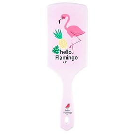 Pfiff 102780 Mane Brush Unicorn or Flamingo Horse Care Horse Brush Flamingo