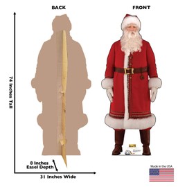 Cardboard People Santa Life Size Cardboard Cutout Standup - The Polar Express (2004 Film)
