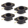 ALL-CARB 4 x Carburetor Intake Boot Set Replacement for Yamaha