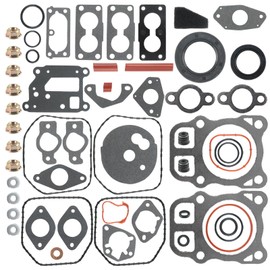 CARBBIA 24 755 107-S/24 755 03-S Gasket Set Compatible with Kohler CH18 CH20 CH620 CV18 CV20 CV620 CV640 Engine Lawn Mower GE005-1