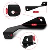 Upper Hood Ditch LED Light Pod Mount Brackets – Compatible