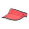 Sunday Afternoons Aero Visor, Coral/Gray, Medium/Large
