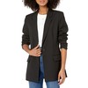 The Drop Blake Long Blazer, Black, XL