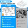 UPGRADED WD28X10384 Dishwasher Lower Rack Fit for GE Dishwasher Rack