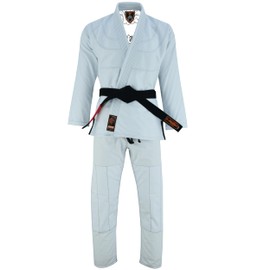 JAGUAR PRO GEAR – Screaming Tigers Inner Sublimated Pro Brazilian Jiu Jitsu BJJ Kimono Gi Uniform Unisex - Belt Included (White, K-0)