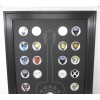 Tiny Treasures Acoustic Guitar Pick Wall Display Picture Frame for