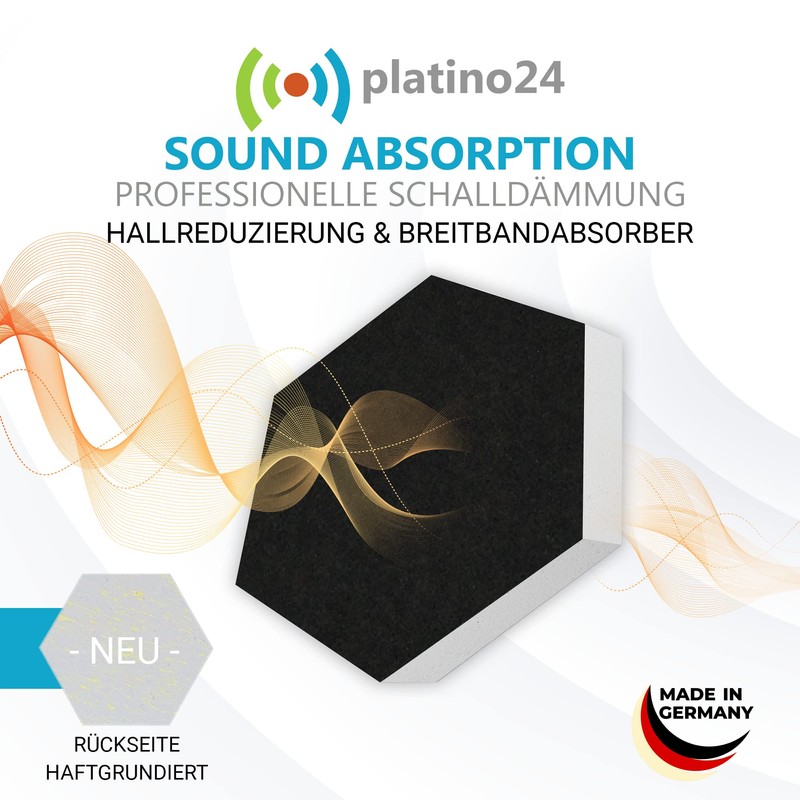 Basotect G+ Sound Absorber 3D Set < 6 Elements Diameter