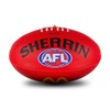 Sherrin AFL Replica All Surface Football, Red, Size 4