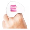 DFS Beauty Paleta Anillo Acero Inoxidable Mezcla Maquillaje_ Corazón