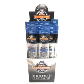 Dearborn Sausage, Original Mild Classic Hunters Sausage Individually Wrapped Single Serve Sticks, 24 Count, 1 oz Each