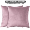 YORKSHIRE BEDDING Cushion Covers 45 x 45 (Pack of 2)