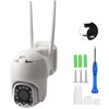 Intelligent 1080P Wifi PTZ Camera 12LED Waterproof Security CCTV