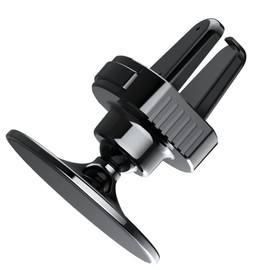 DOITOOL Car Phone Holder Mount for Secure Grip and Rotation Compatible All Smartphones Sleek Black Design