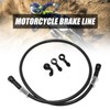 CADUFUELLY AN3 28 90 Degree M10 Aluminum Nylon Braided Motorcycle