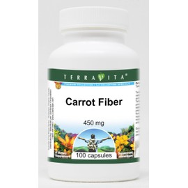 Carrot Fiber - 450 mg (100 Capsules, ZIN: 519521)