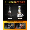 OXILAM H11 LED Bulb H8 H9, 40000LM 60W, 900% Ultra-Bright