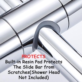 AWAVM Universal Hand Shower Holder, Adjustable Shower Holder, Rotatable Shower Holder, Shower Holder for Slide (22 mm)