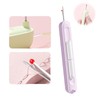 Upgraded 2 in 1 Needle Threader & Seam Ripper，Retractable &