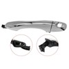 Priprilod Front Driver Side Chrome Outside Door Handle Compatible with