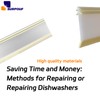 SURPOUF 5304500204 Dishwasher Door Bottom Gasket Door Seal Replacement Fits
