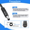TAHULIK 11Pcs DC Adapter Plug, Universal 5.5 x 2.1mm DC