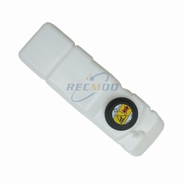 Recmod 6732375 Water Coolant Tank Radiator Reservoir Bottle Expansion Tank with Cap 6733429 for Bobcat Loader A300 S130 S150 S160 S175 S185 S205 S220 S250 S300 S330 T180 T190 T250 T300 T320