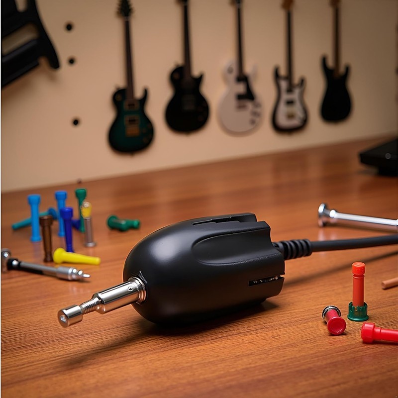 Guitar String Winder Head, Drill Bit Plug Peg Puller DIY