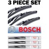 Bosch Direct Connect FRONT + REAR Windshield WIPER BLADES 3